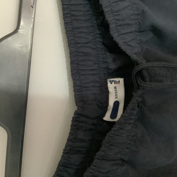 Retro Fila Cut Off Track Bottoms - Size M - Red, White & Blue - Classic - Picture 4 of 4